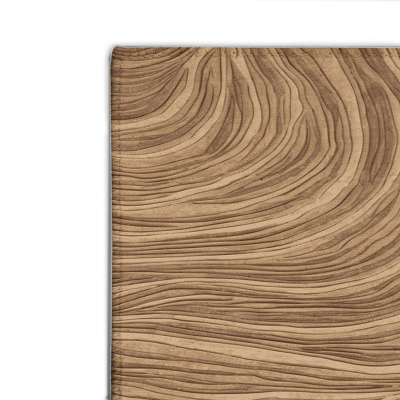 Tapis d'intérieur et d'extérieur brun Nature, Rectangulaire 2 pi x 3 pi