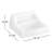 Kingston Vitreous China Rectangular Wall Mount Bathroom Sink with Overflow-10941340-118589932