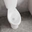 Toilette commerciale deux pièces GarveeHome, conforme ADA, allongée, hauteur confort global, chasse d'eau siphonique puissante de 1,28 GPF, siège à fermeture en douceur