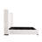 Seattle Queen Bed With Vintage Wing In White Linen-89293085
