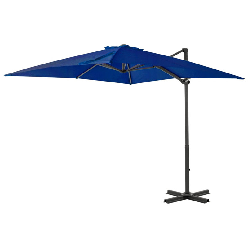 250cm Cantilever Parasol, Blue