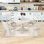 Retro 5-Piece Dining Set, Wood Dining Table with Movable Leaf and Ladder Back Chairs-43382905