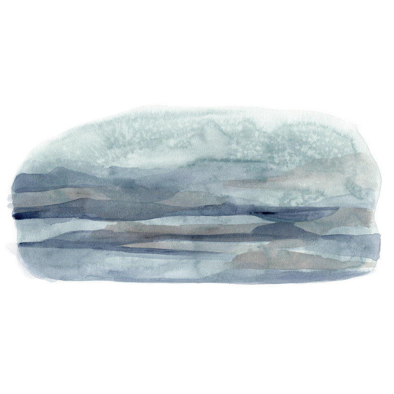 Vignette View II - Painting on Canvas, Wrapped Canvas, 30cm H x 46cm W