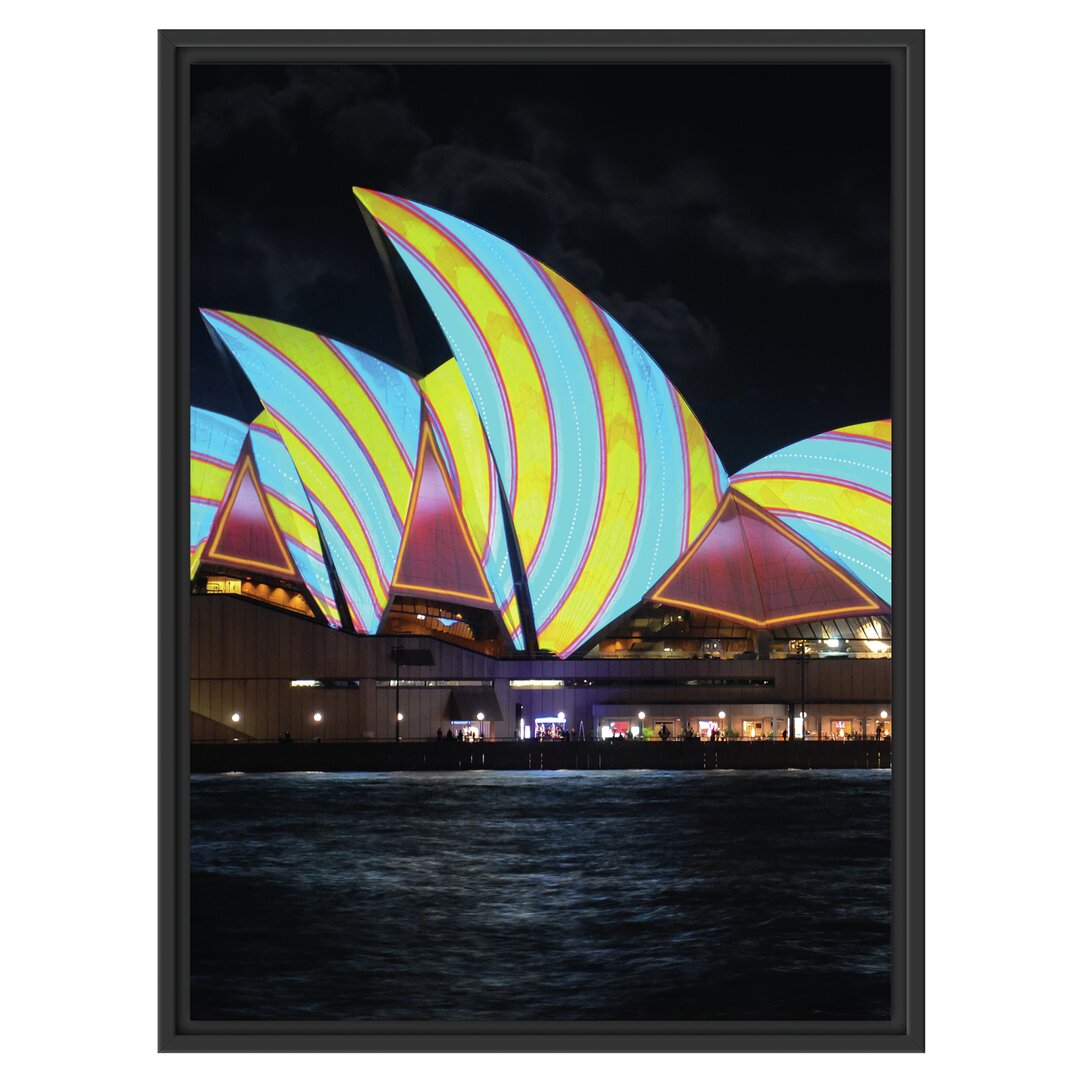 Gerahmtes Wandbild Sydney Opera House