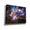 «Cosmic Winter Wonderland», art mural sur toile
