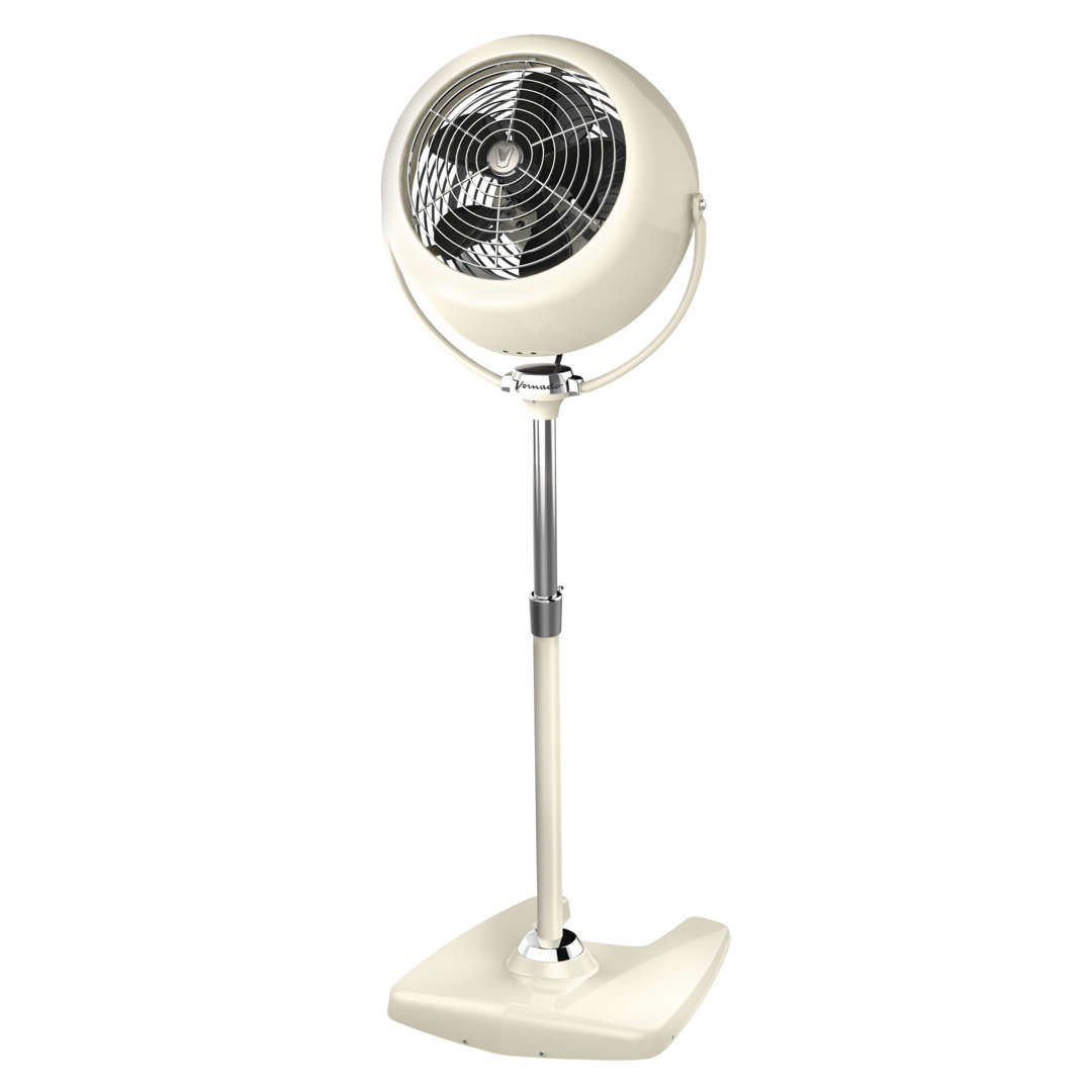 Timeless Vornado VFAN Sr. Pedestal Vintage Fan Retro Metal Standing Air Circulator for Cooling & Decor 3 Speeds, Adjustable Tilt Vornado 