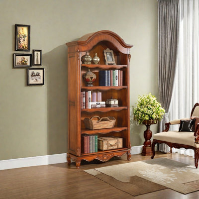 Bibliothèque luxueuse de style européen