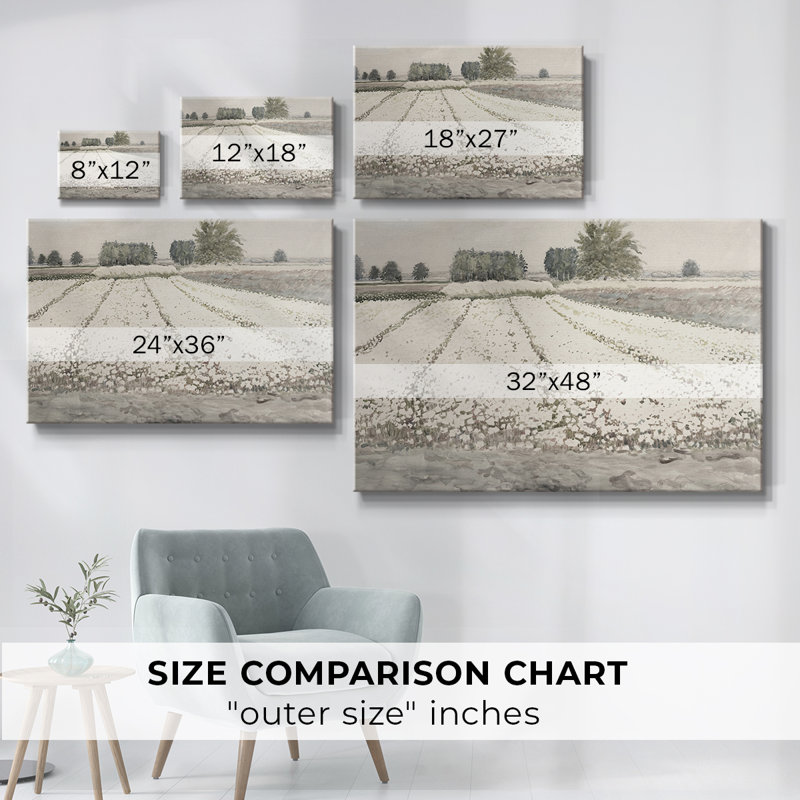 Paysage rétro - XXI, H 41 po x l 61 po x P 1,5 po, Toile tendue