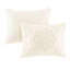3 édredon très grand / très grand avec motif de médaillon en chenille de coton pour toutes les saisons-127366235-127366234