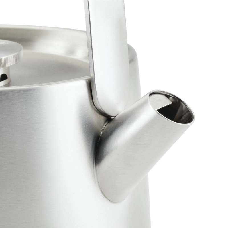 1.9 Quart Silver Stainless Steel Whistling Kettle