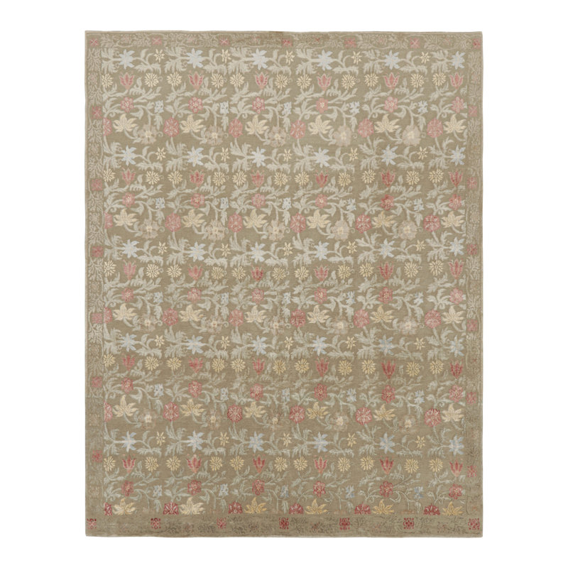 One-of-a-Kind No Hand Knotted Area Rug