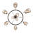 48" Wide 9 Light Chandelier