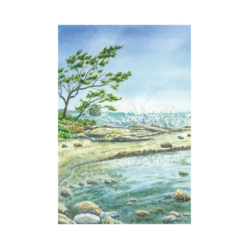 Olympic National Park by Alexey Dmitrievich Shmyrov - Wrapped Canvas Gallery-Wrapped Canvas Giclée, 66.04 cm H x 45.72 cm W