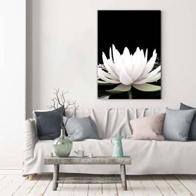 Lotus Flower - Wrapped Canvas Print