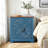 23.6" Retro End Table with Storage-598708633