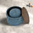 Fenko 23.62" Wide Chenille Round Storage Ottoman with Small Bench and Storage Space-396606134