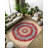 Notto Oriental Machine Printed Cotton Polyester Area Rug-849733164