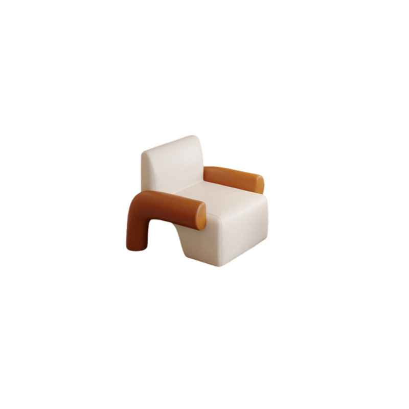 Curved negotiating sofa