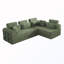 Canapé modulaire rembourré en L-63555398