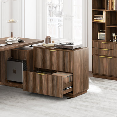Classeur latéral cannelé 32 tiroirs 32 po, rangement pour dossiers en format légal / lettre / A4 / F4 - Organisation pour bureau à domicile