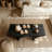 Modern style solid wood black tea table-1086165735