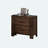 Marcel Wooden Nightstand with Drawers & Metal Handles-306405412