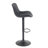 Mahirah Swivel Upholstered Leather and Faux Leather Adjustable Height Counter Stool-1322851215