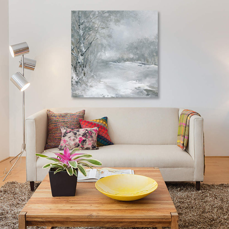 " Winter Wonderland " by Carol Robinson, 18" H x 18" W x 1.5" D