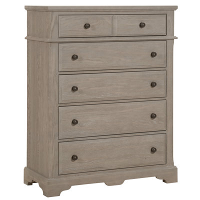 Commode en bois massif 6 tiroirs Millers