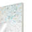 Mother of Pearl Shell Handmade Mosaic Room Wall Mirror with Blue Corners-86602849