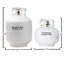 Flame King 11 Lb Empty Propane Tank LP Cylinder Squatty with Type 1 OPD Valve, White