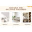 Combinaison de meuble télé pour salon, 2, longueur réglable, espaces de rangement, meuble cubique de conception moderne, personnalisable, rangement de compartiments,-2010686461