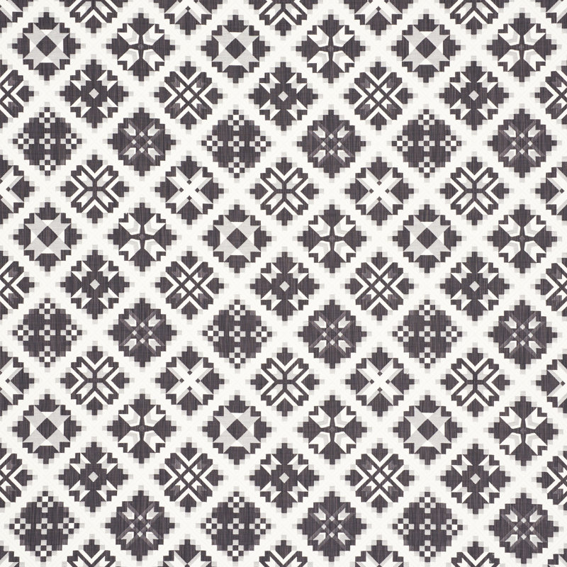 Tristan Cotton Blend Fabric, Charcoal