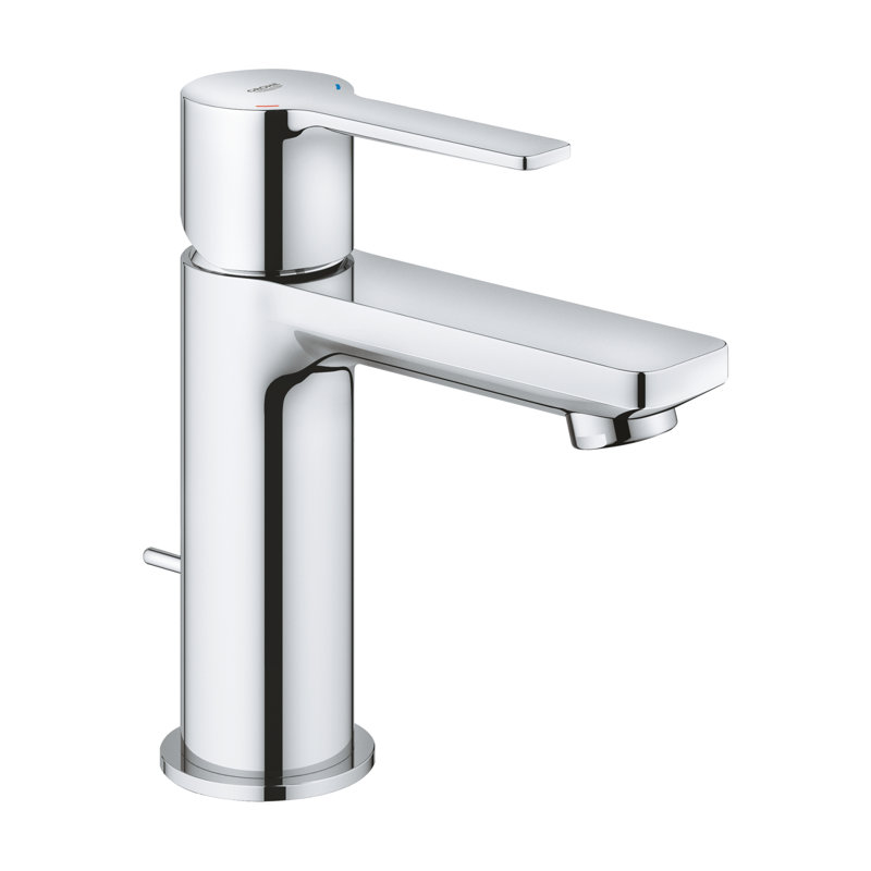 Lineare™ Single Hole Bathroom Faucet with Drain Assembly, Starlight Chrome