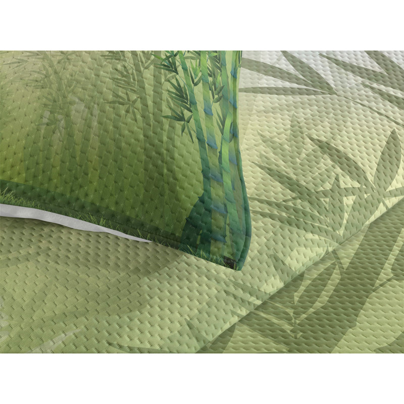 Eclectic Polyester Coverlet, King Bedspread + 2 Shams