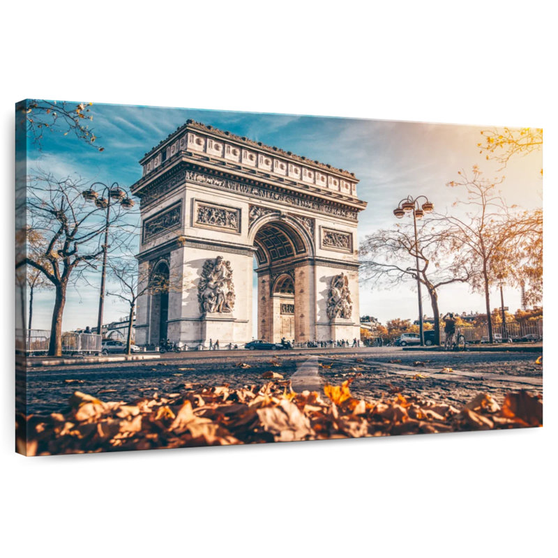Ravi The Arc De Triomphe, 24" H x 36" W