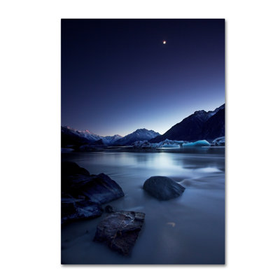 « moonlight », reproduction de photo sur toile tendue