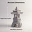 Statue de lampe de jardin zen-118735745
