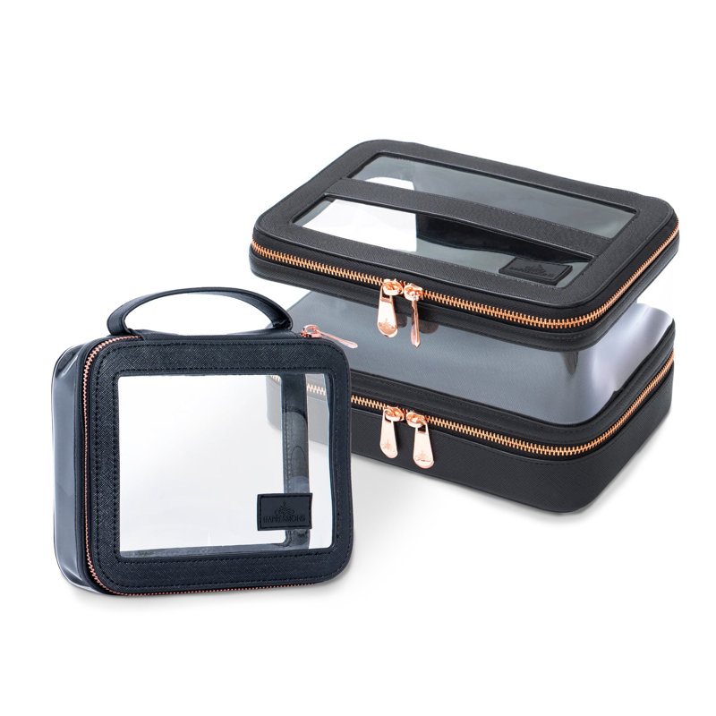 Trousse de maquillage Santorini Getaway, Noir