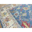 Tapis oriental oriental bleu noué à la main 9 pi 5 po x 11 pi 7 po 1DE92D6F0B6443D2B6C7CE62AA34C3EF