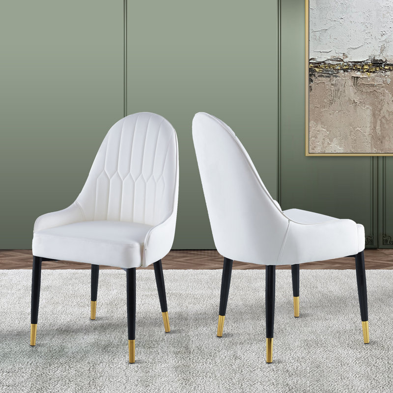 Nadel 18.9'' H Dining Chair, White