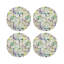 Sous-verres ronds en cuir végétalien Mod Confetti Granada-119015266