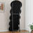 Full Length Wave Rose Floor Mirror With Stand For Bedroom Living Room Hanging Or Against The Wall-1870750639