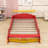 Race Car-Shaped Platform Bed with Shelves-1556231193-1556231195