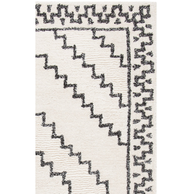 Gummer Hand Tufted Performance Oriental Rug, Rectangle 5' x 8'
