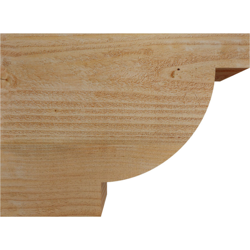 Alpine Rough Sawn, Sapin de Douglas, H 12 po x l 16 po x P 4 po