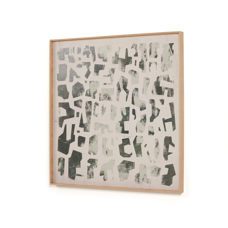 Block Sea I Print by Coup D'Esprit, 48" H x 48" W x 2" D