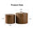 Coffee Table Set Of 2 Round Wooden Coffee Tables Circle Modern Table For Living Room Bedroom Accent End Side Table-1717561175
