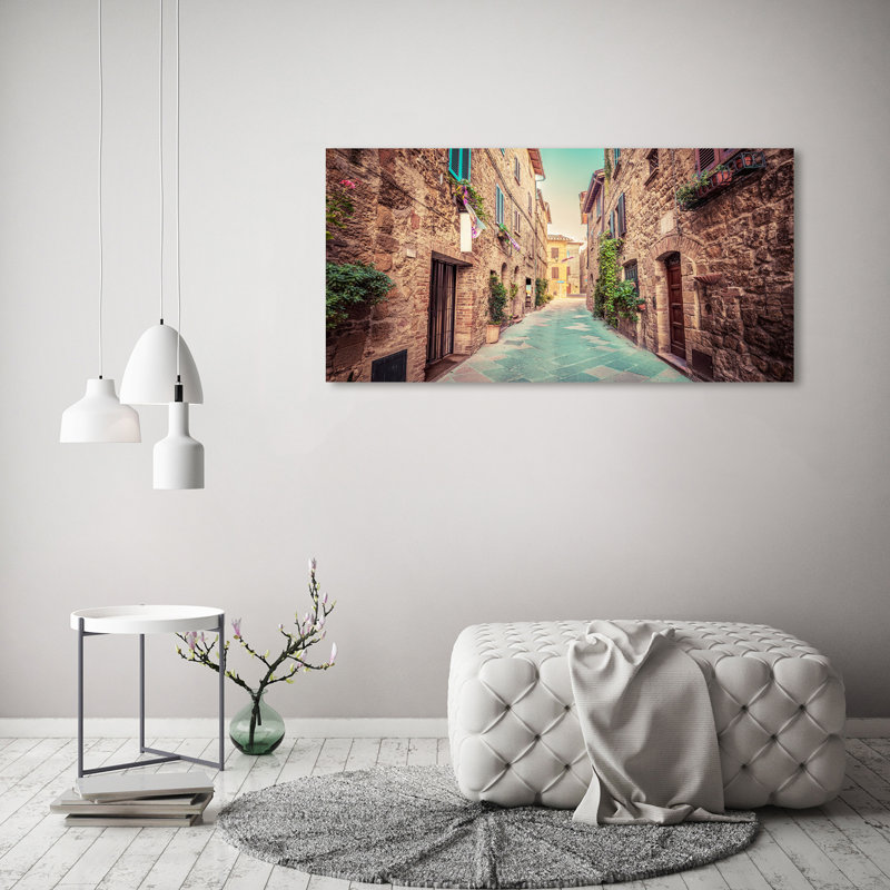 Italian Streets - Wrapped Canvas Print