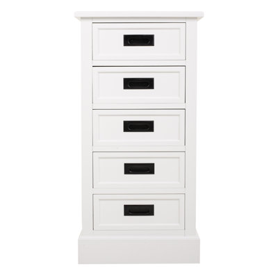 Glenville 45 cm W Chest of 5 Drawers